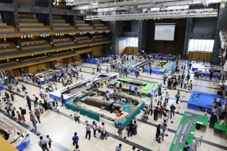 グランシップ　大ホール海　鉄道　模型　展示